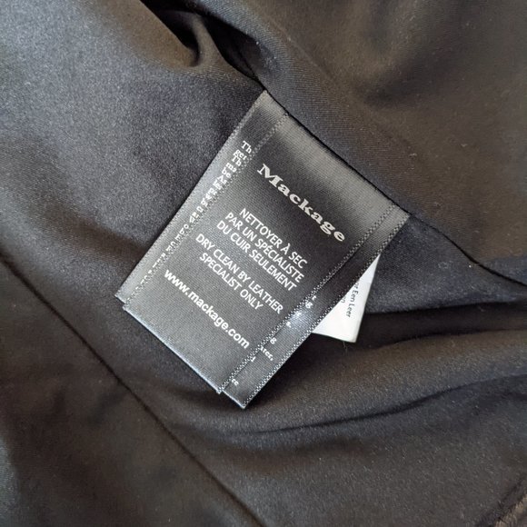 Mackage x Aritzia Kenya leather jacket XXS SOLD - Picture 3 of 4
